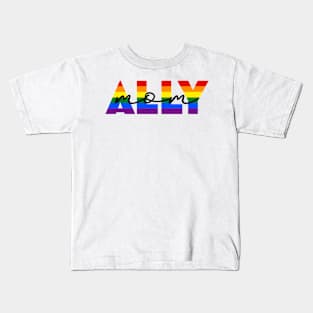 Ally mom Kids T-Shirt